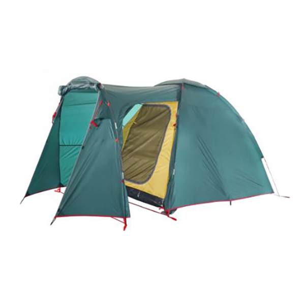 Палатка BTrace Element 4 цв. зеленый/бежевый - купить по доступной цене Интернет-магазине Наутилус