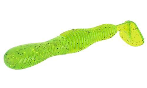 Виброхвост GreenFishing Signature Fry 4.7" 12cм, шартрез - купить по доступной цене Интернет-магазине Наутилус
