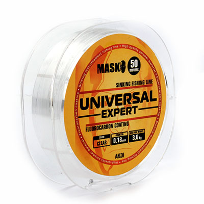 Леска AKKOI  Mask Universal Expert  0,20мм 50м прозрачная - купить по доступной цене Интернет-магазине Наутилус
